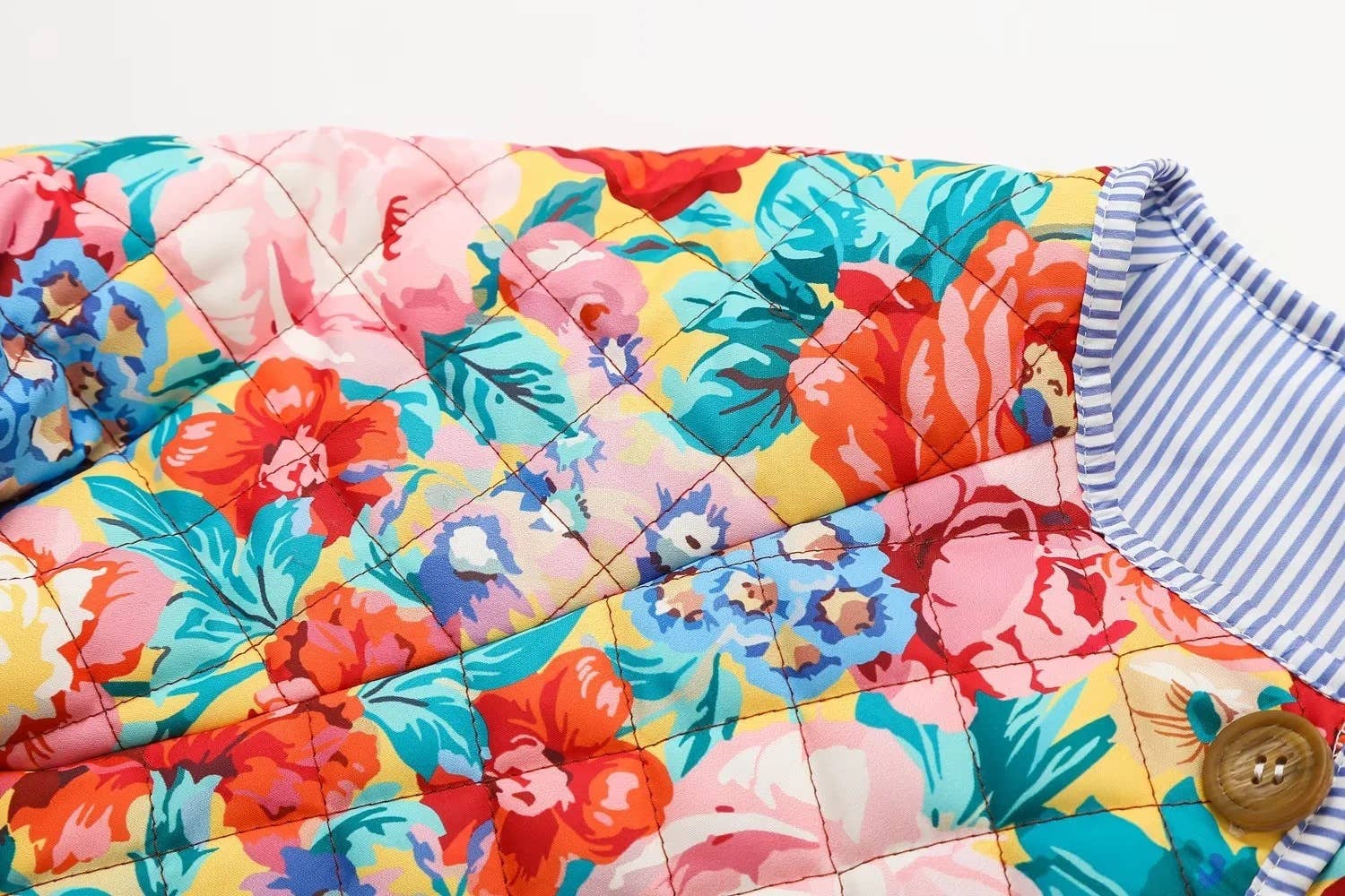 Layla Floral quilted jacket
