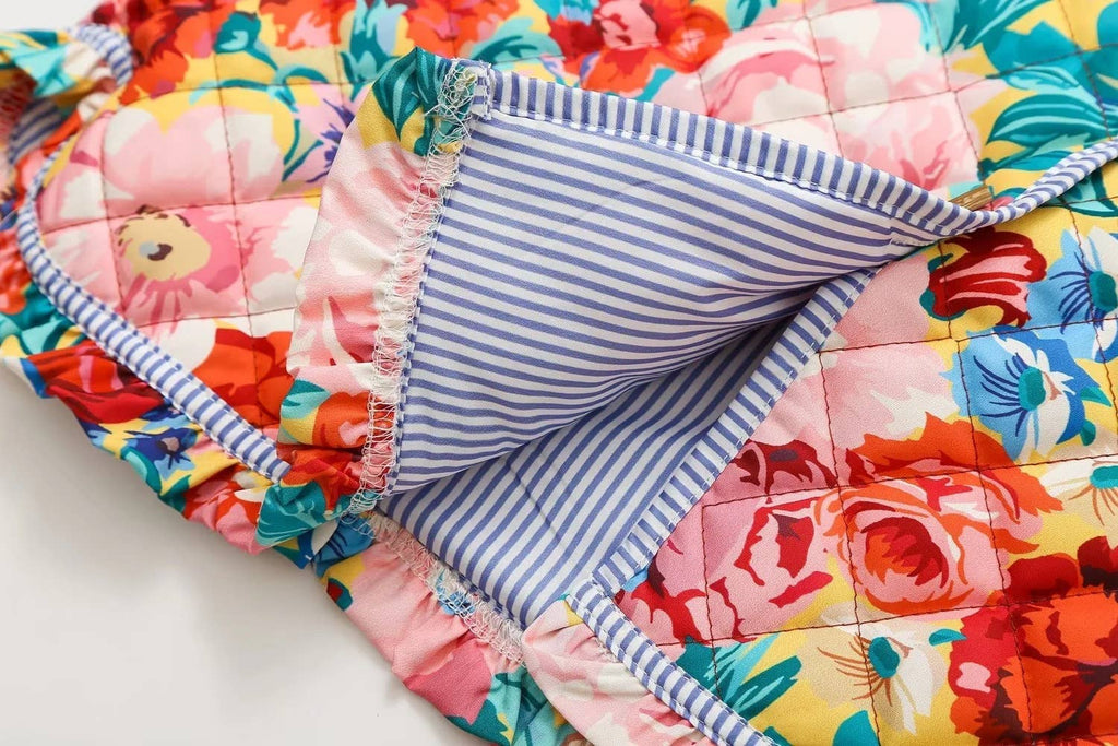 Layla Floral quilted jacket