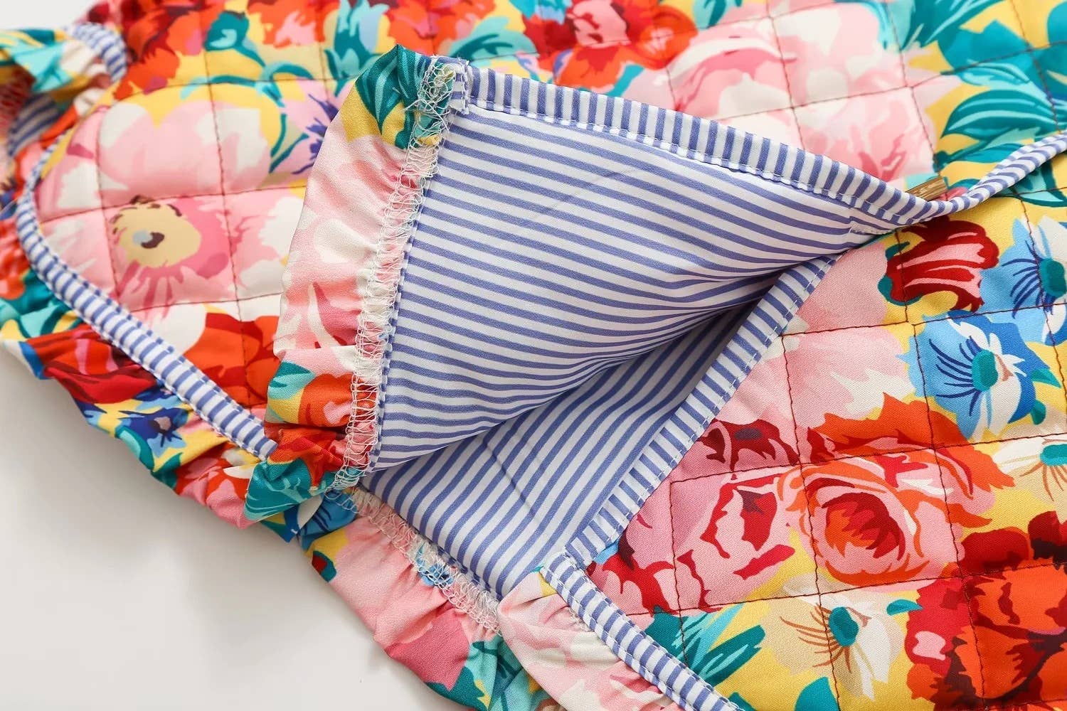 Layla Floral quilted jacket