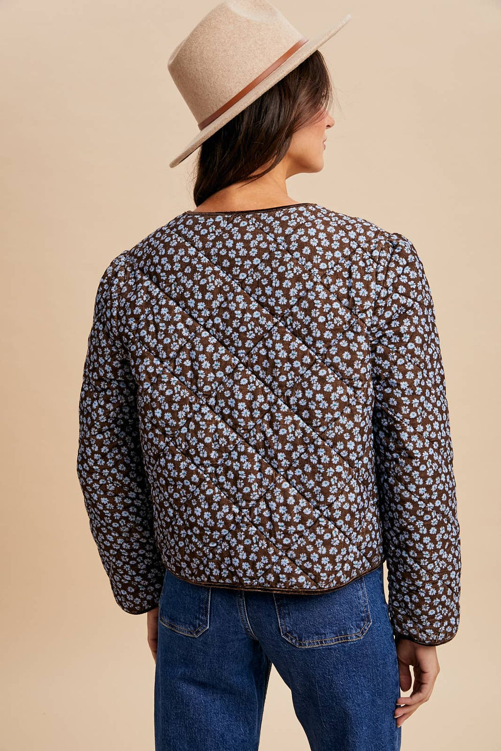 CORDUROY QUILTED JACKET