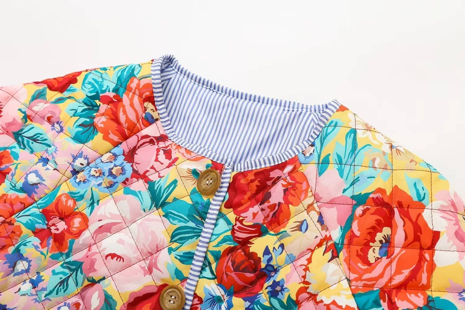 Layla Floral quilted jacket