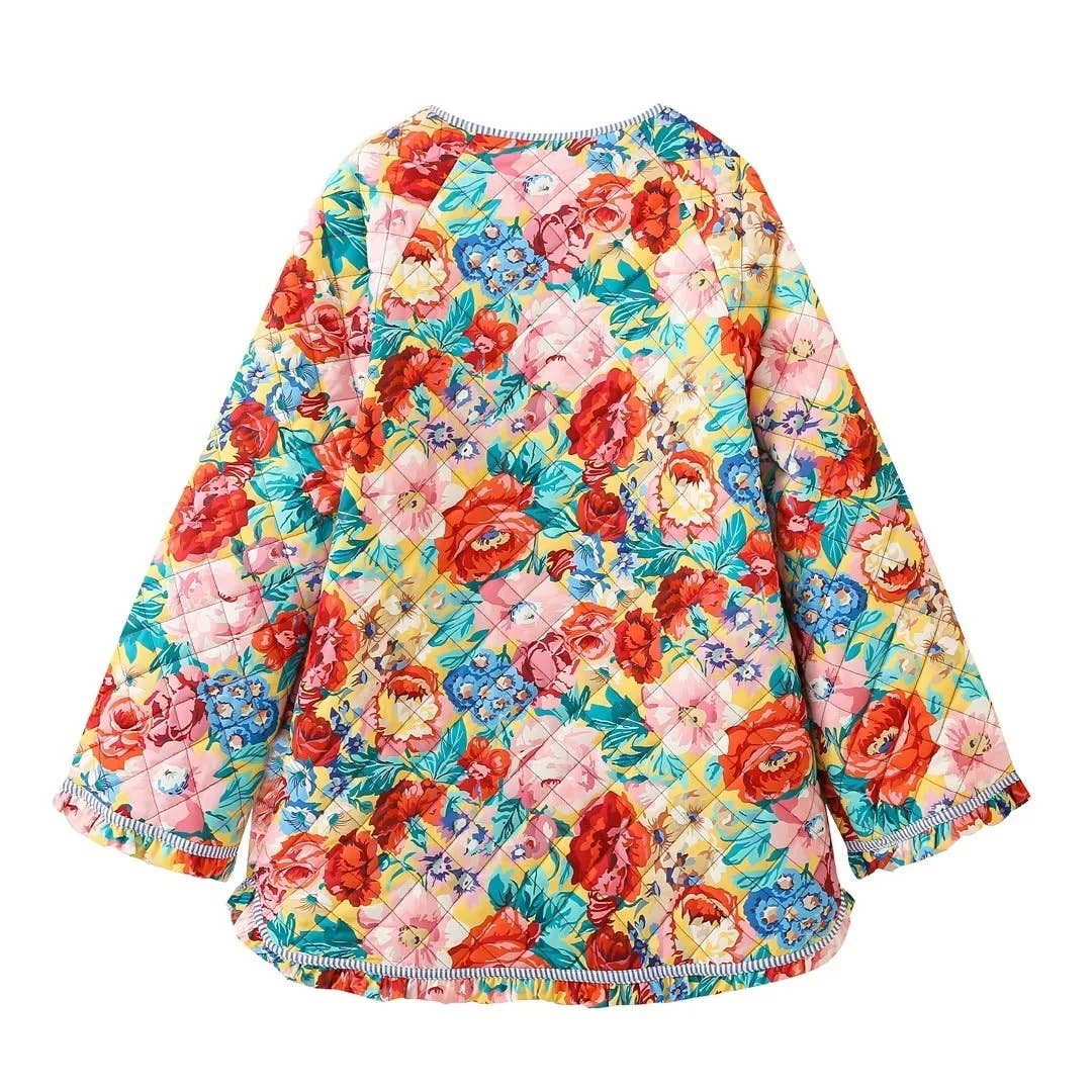 Layla Floral quilted jacket